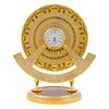 Часы "Вечный календарь" /яшма/ | никель, золото 999,9, эмаль