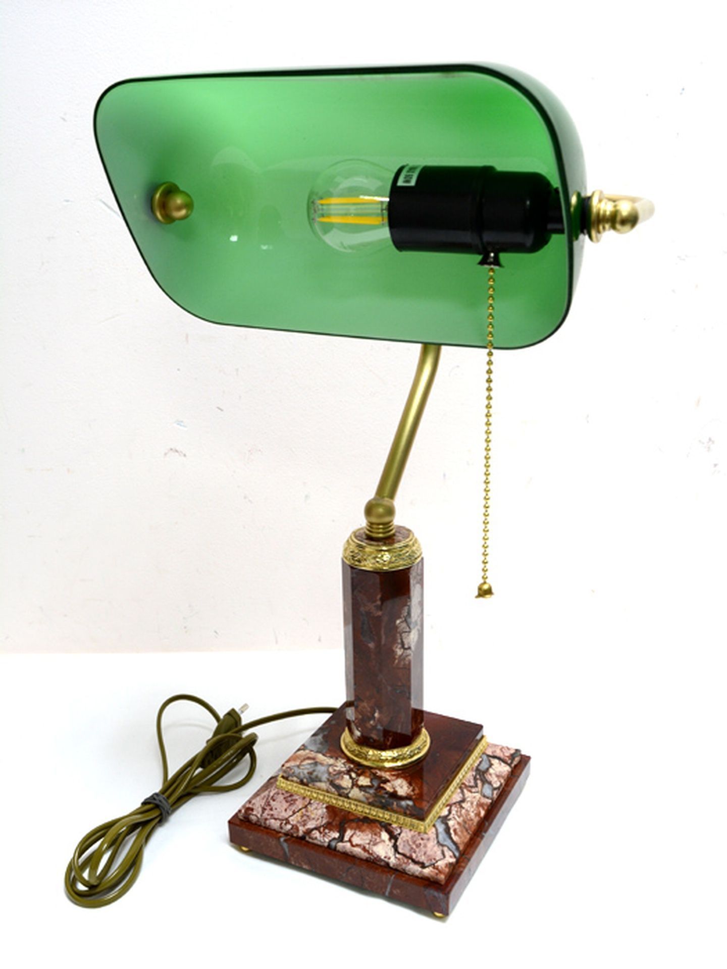 Подарочная настольная лампа "Яшма"