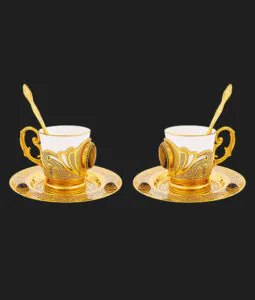 Кофейный набор «Тигровый глаз» /2 персоны/