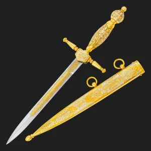 Кортик офицерский «Герб РФ» /цм, ЭИ-107/