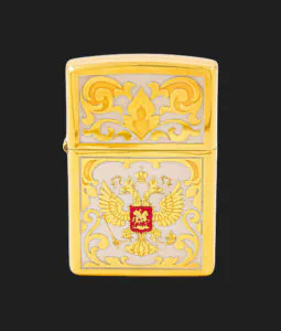 Зажигалка «Герб РФ» zippo